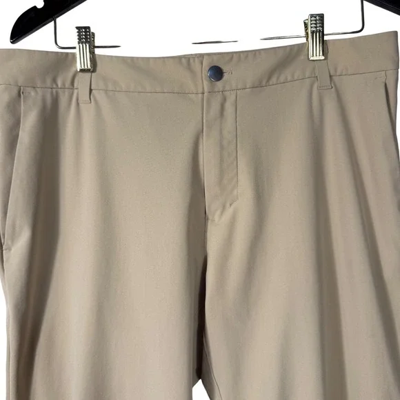 Lululemon ABC Classic Fit Trouser Warpstreme Khaki Men's 34 Performance Pants